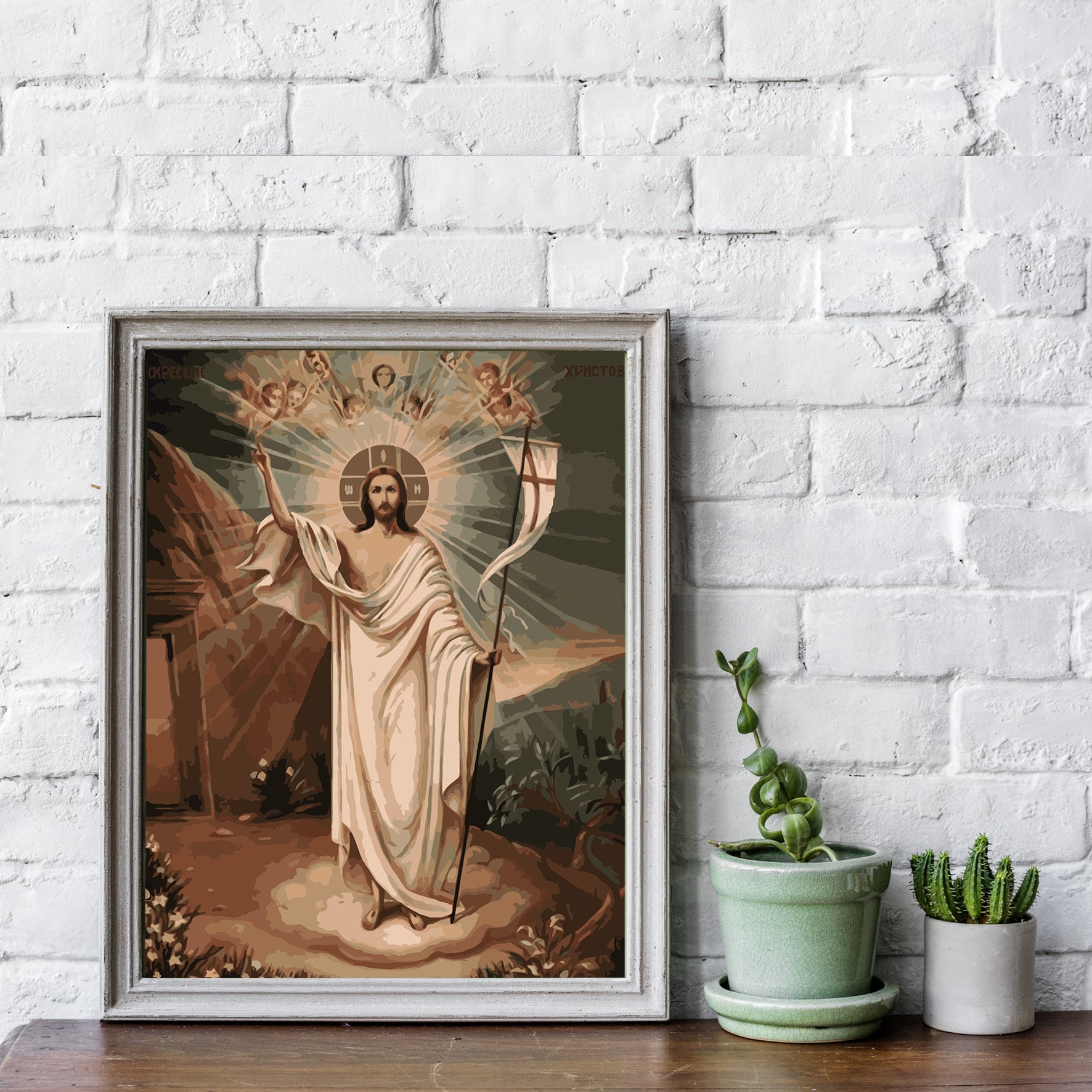 Jézus Krisztus Számozott kifestő 👩‍🎨🎨 - Lindalime Home