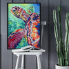 Kép betöltése a Galérianézegetőbe, Tengeri teknős számozott kifestő 👩‍🎨 - Lindalime Home