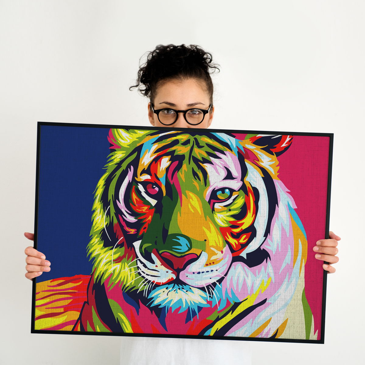 Tigris számozott kifestő 👩‍🎨 - Lindalime Home