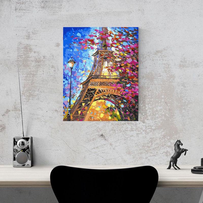 Eiffel torony - Paris számozott kifestő 🖼👩‍🎨 - Lindalime Home