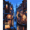 Kép betöltése a Galérianézegetőbe, Velencei éj számozott kifestő 🖼👩‍🎨 - Lindalime Home
