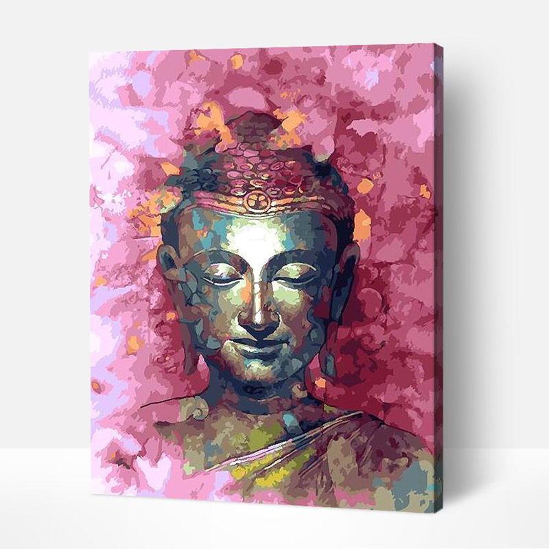 Zen Buddha Számozott kifestő 👩‍🎨🎨 - Lindalime Home